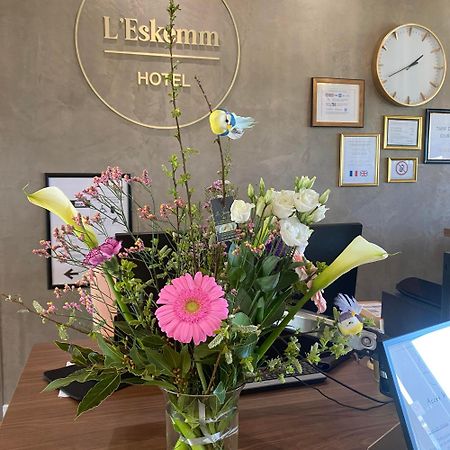 Hotel Restaurant L'Eskemm St Brieuc-Tregueux Ngoại thất bức ảnh